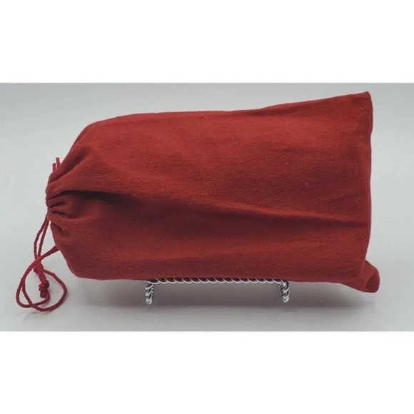 Vintage Judith Leiber Metallic Lizard Crystal Grannycore Eyeglass Case - Picture 8 of 8